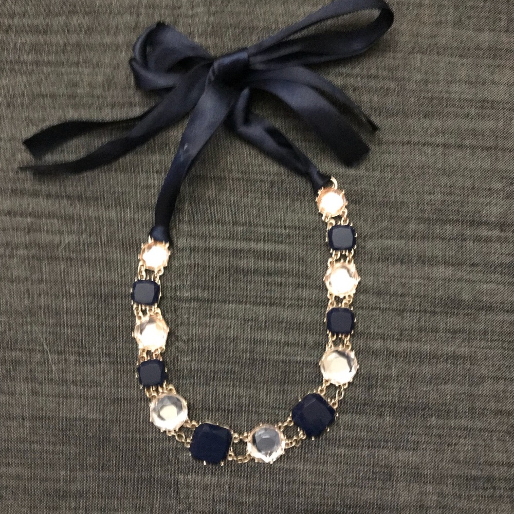 Jewelry 3 for $18! Jeweled Ribbon Necklace